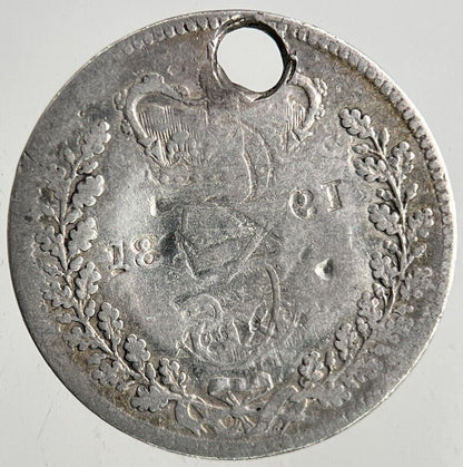 British Stamped Victoria Threepence Silver Coin | Collectable Grade