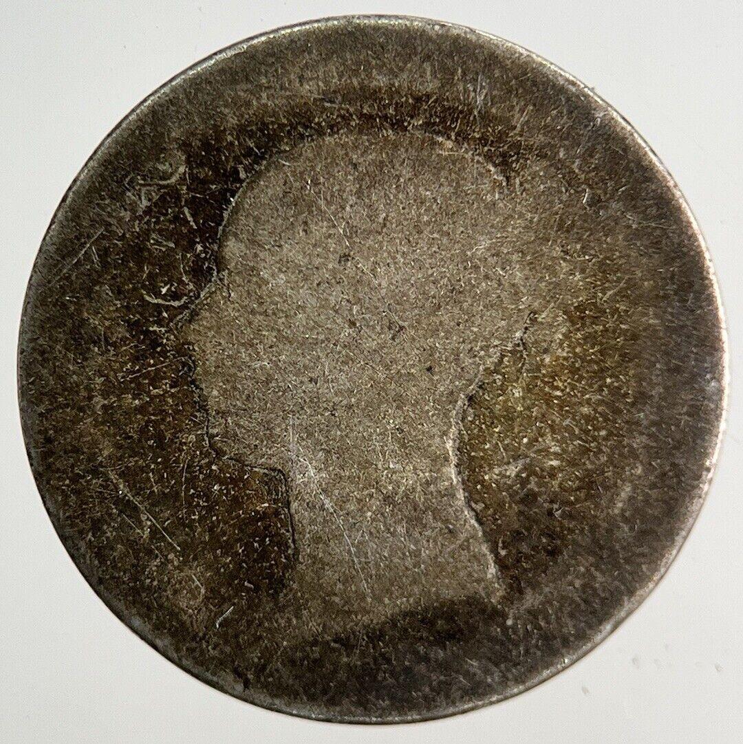 British Victoria Four-Pence Groat Silver Coin | Fair Grade