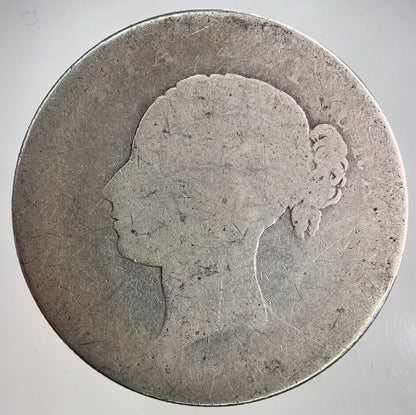 British Victoria Half-Crown Silver Coin | Fair Grade