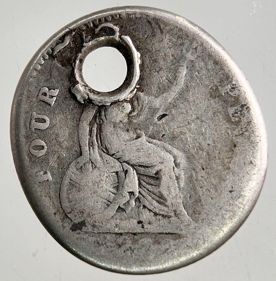 British Victoria Four-Pence Groat Silver Coin | Fair Grade