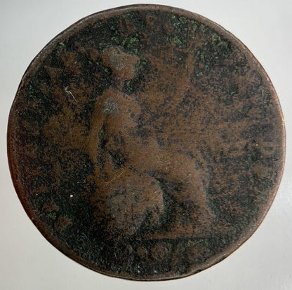 British Victoria Half-Penny Coin | Collectable Grade