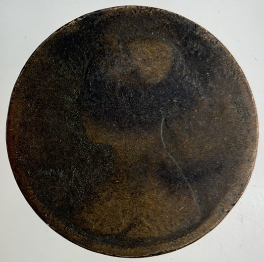 British Victoria Half-Penny Coin | Fair Grade