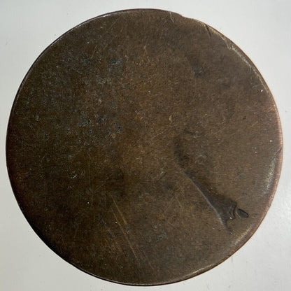 British Victoria Half-Penny Coin | Fair Grade