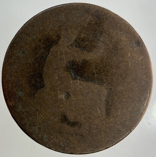 British Victoria Half-Penny Coin | Fair Grade