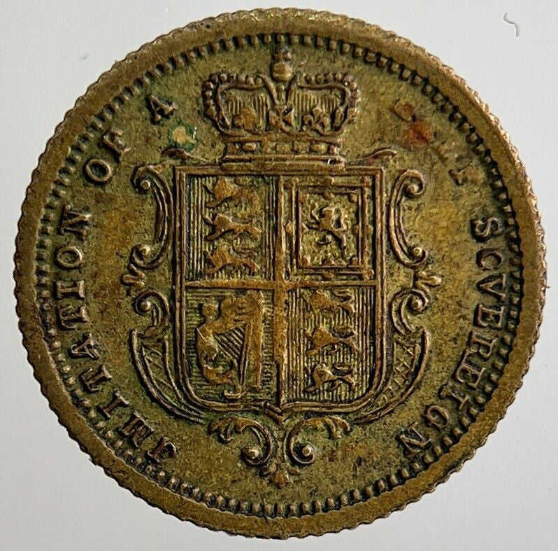 British Victoria Mini Toy Money Token Coin | Fine Collectable Grade