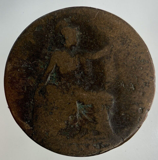 British Victoria Half-Penny Coin | Fair Grade