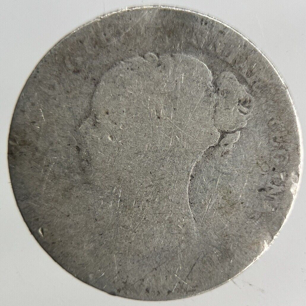 British Victoria Threepence Silver Coin | Fair Grade