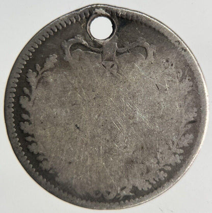 British Victoria Threepence Silver Coin | Fair Grade