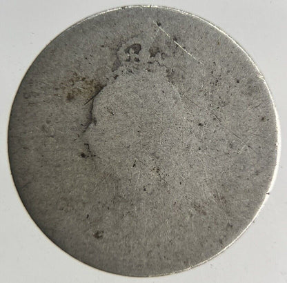 British Victoria Threepence Silver Coin | Fair Grade