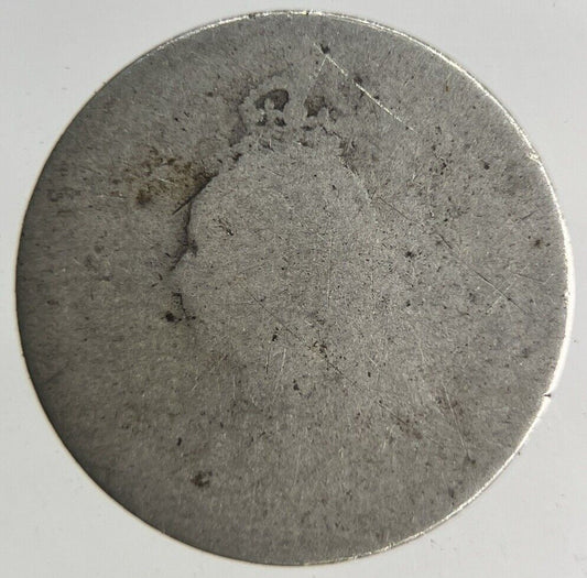 British Victoria Threepence Silver Coin | Fair Grade