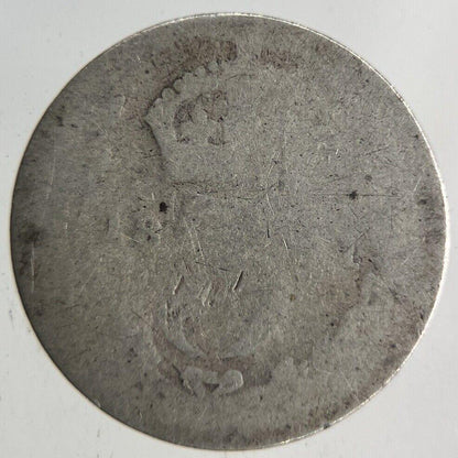 British Victoria Threepence Silver Coin | Fair Grade