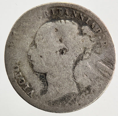 British Victoria Threepence Silver Coin | Fair Grade