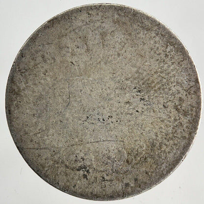 British Victoria Sixpence Silver Coin | Worn Grade