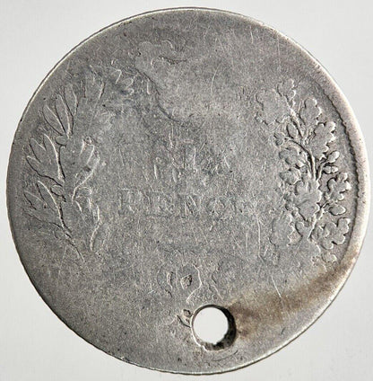 British Victoria Sixpence Silver Coin | Worn Grade