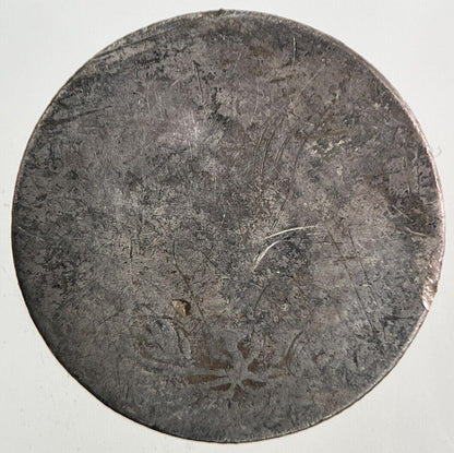 British Victoria Sixpence Silver Coin | Worn Grade