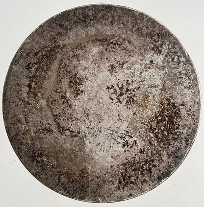 British Victoria Silver Sixpence Coin | Worn Grade