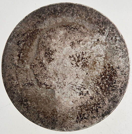 British Victoria Silver Sixpence Coin | Worn Grade