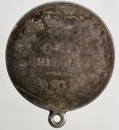 British Victoria Shilling Silver Coin | Fair Grade