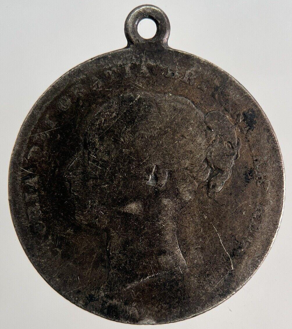 British Victoria Shilling Silver Coin | Fair Grade