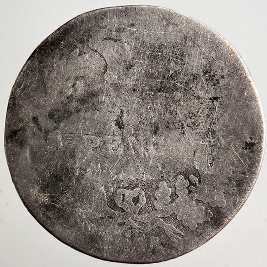 British Victoria Sixpence Silver Coin | Fair Grade