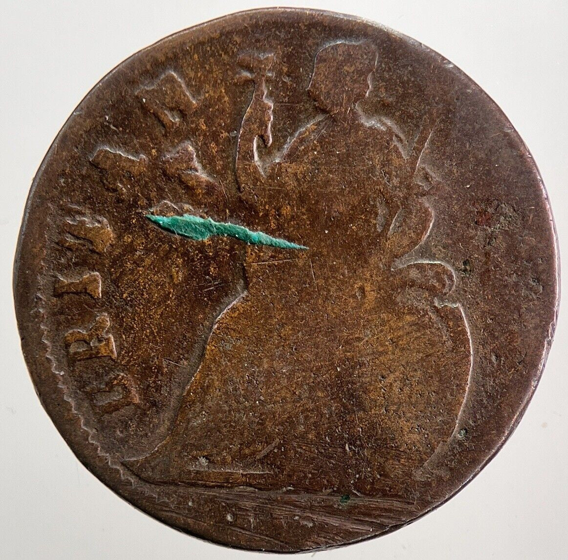 British William III 3rd Farthing Coin | Collectable Grade | a5621