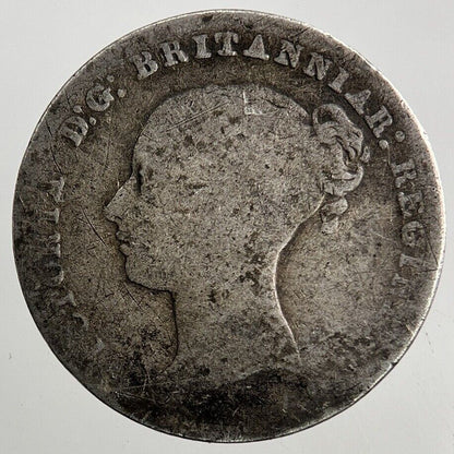 British Victoria Threepence Silver Coin | Fair Grade