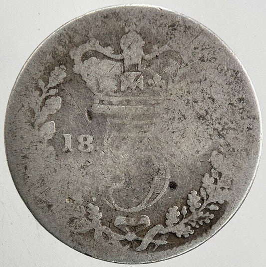 British Victoria Threepence Silver Coin | Fair Grade