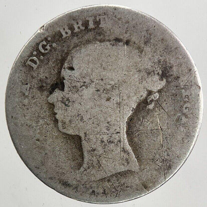 British Victoria Threepence Silver Coin | Fair Grade