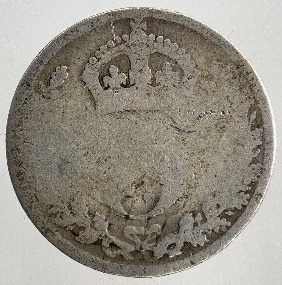 British Victoria Threepence Silver Coin | Fair Grade