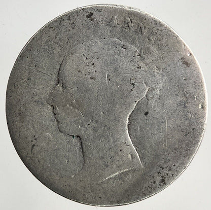 British Victoria Threepence Silver Coin | Fair Grade