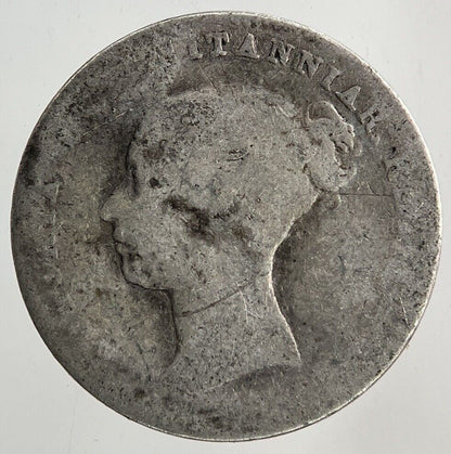 British Victoria Threepence Silver Coin | Fair Grade