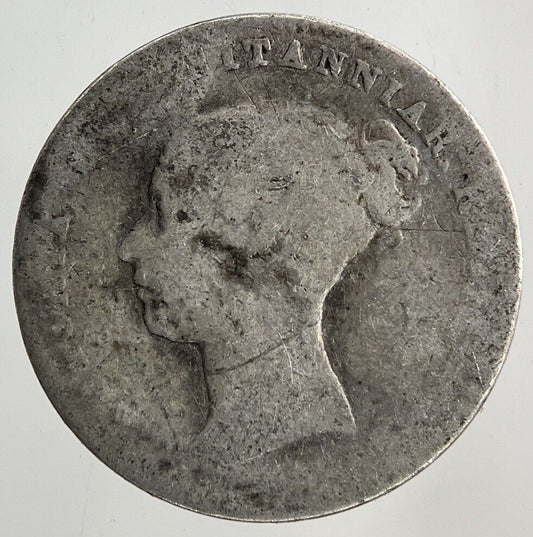 British Victoria Threepence Silver Coin | Fair Grade