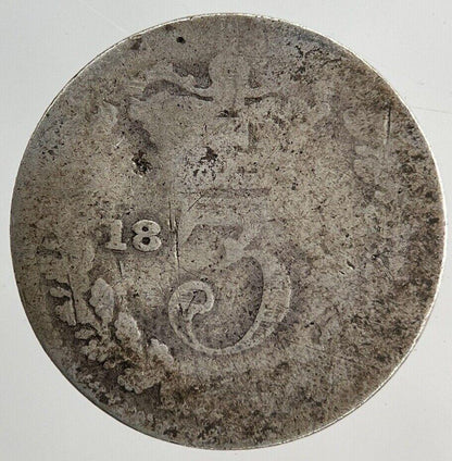 British Victoria Threepence Silver Coin | Fair Grade