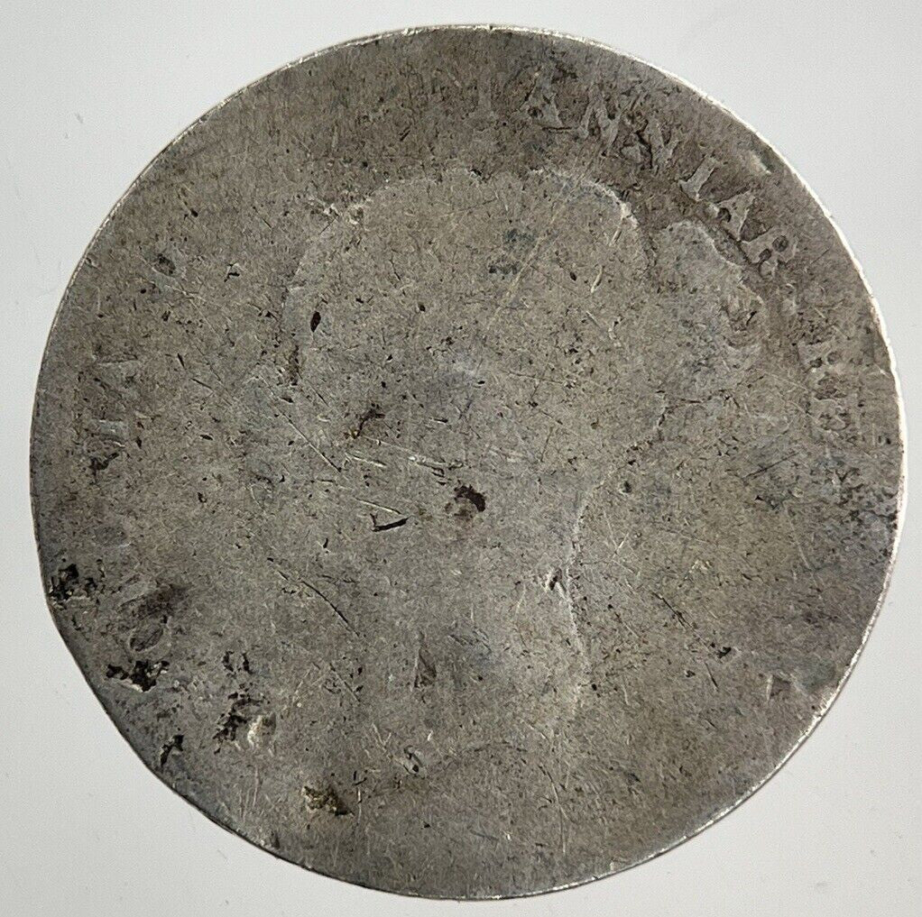 British Victoria Threepence Silver Coin | Fair Grade