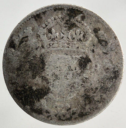 British Victoria Threepence Silver Coin | Fair Grade