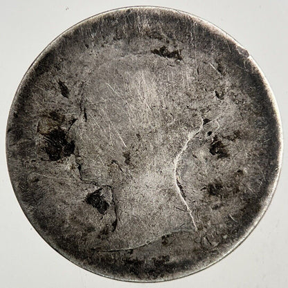 British Victoria Threepence Silver Coin | Fair Grade