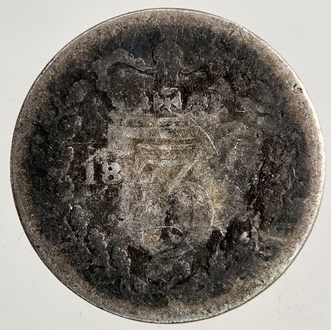 British Victoria Threepence Silver Coin | Fair Grade