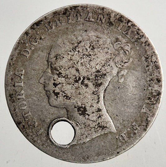 British Victoria Threepence Silver Coin | Fair Grade