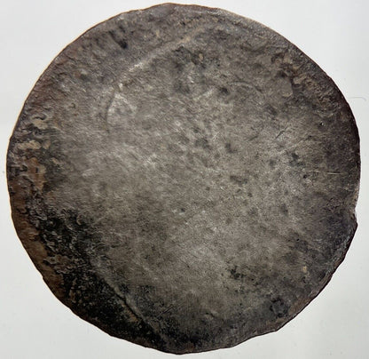 British William 3rd III Shilling Silver Coin | Worn Grade