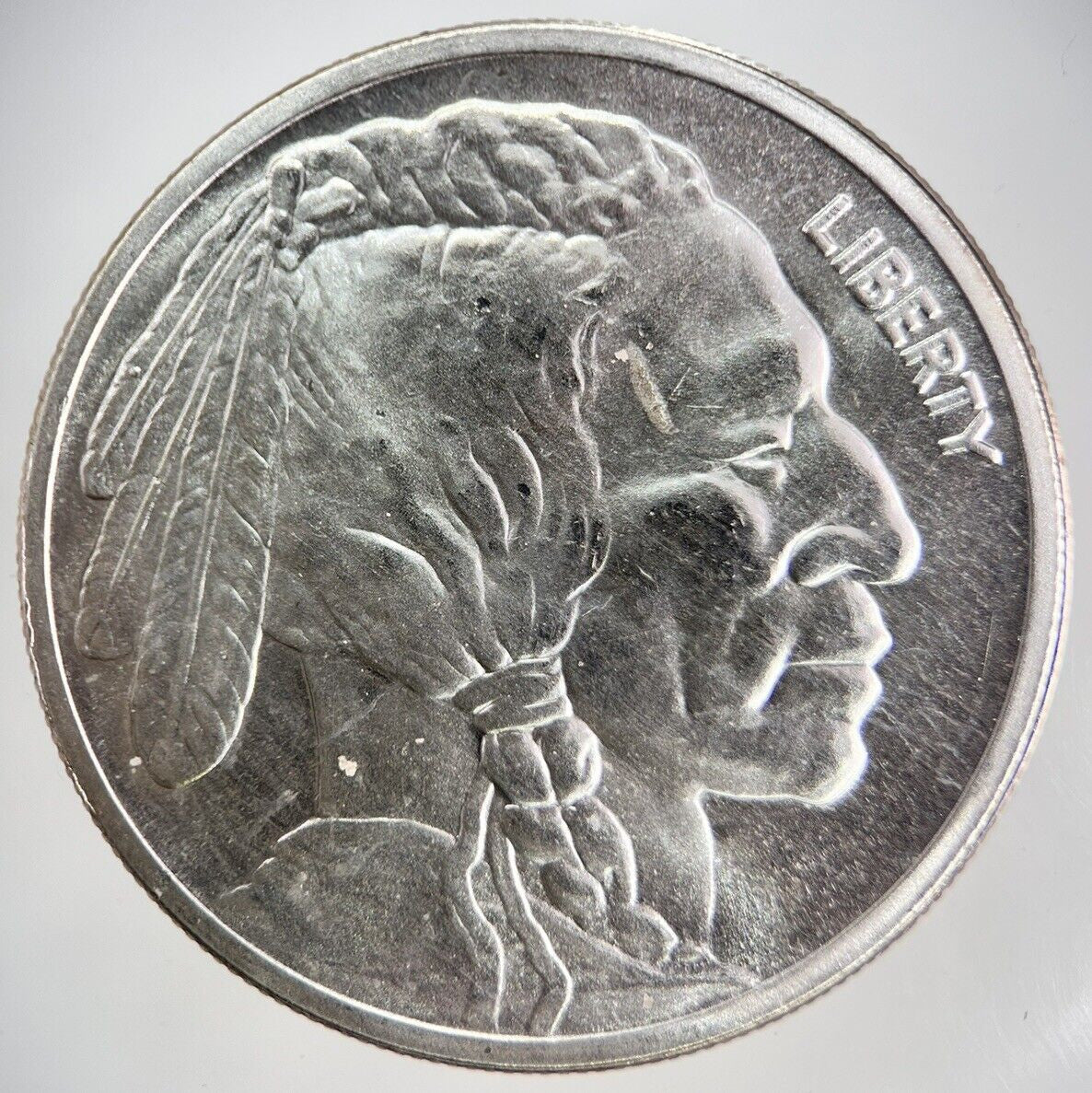 Buffalo Indian Head 1oz Silver Coin | Very High Grade | a3820
