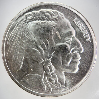 Buffalo Indian Head 1oz Silver Coin | Very High Grade | a3820