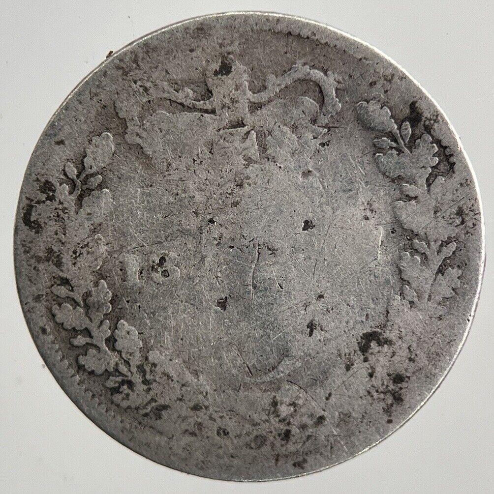 British Young Head Victoria Threepence Silver Coin | Fair Grade | a5574