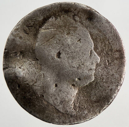 British William IV Sixpence Silver Coin | Fair Grade