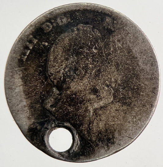 British William IV Groat Four-Pence Silver Coin | Fair Grade