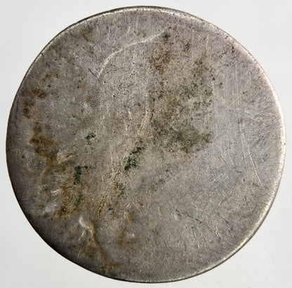 British William III 3rd Shilling Silver Coin | Worn Grade