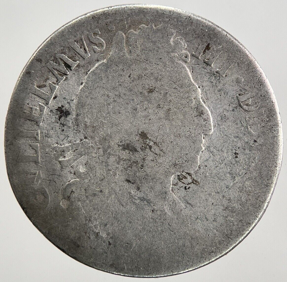 British William III 3rd Sixpence Silver Coin | Collectable Grade