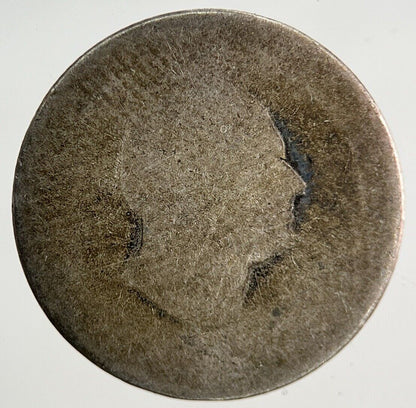 British William IV Four-Pence Groat Silver Coin | Fair Grade