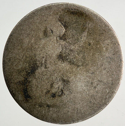 British William IV Four-Pence Groat Silver Coin | Fair Grade