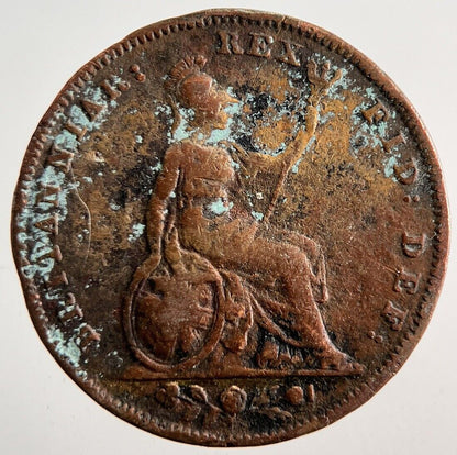 British William IV Farthing Coin | Collectable Grade