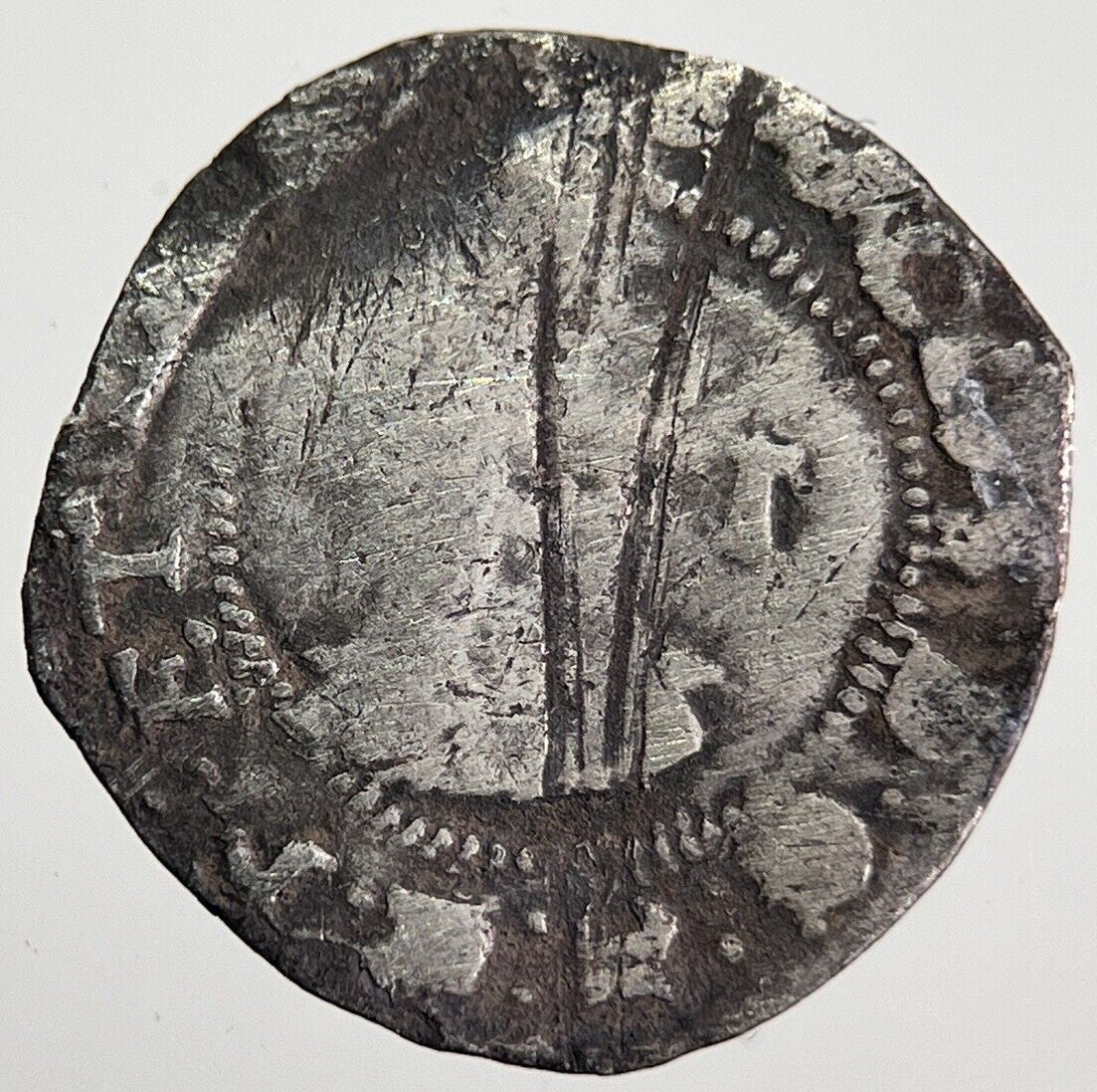 Charles I 1st Penny Hammered Silver Coin | Collectable Grade | a7149